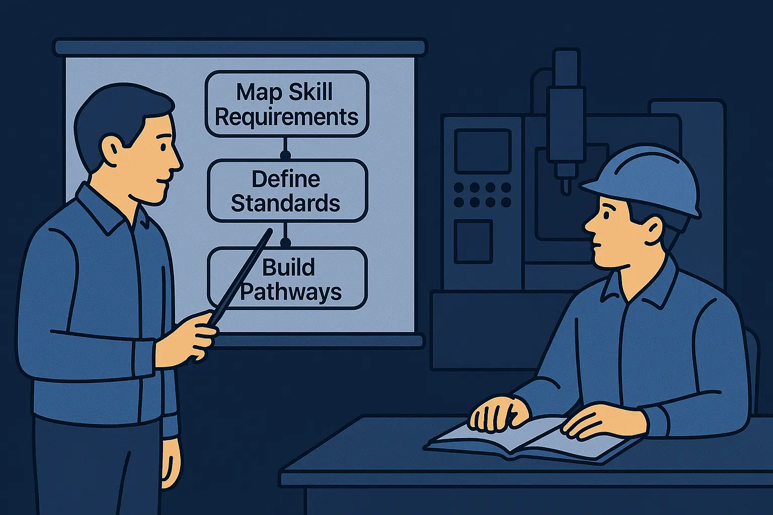 Map Core Skill Requirements Overview Dashboard